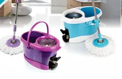 سطل و زمین شوی چرخشی پدالدار هومکت