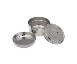 ظرف غذا کارمندی 3 پارچه استیل Novin بزرگ