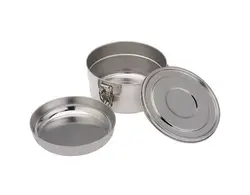 ظرف غذا کارمندی 3 پارچه استیل Novin بزرگ