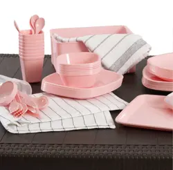 ظروف پلاستیکی مسافرتی 78 پارچه صدف