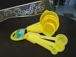 پیمانه ادویه جات و حبوبات 8 عددی