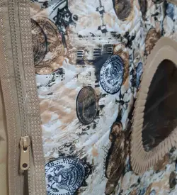 کاور روی لباسشویی طرح ترک 8 کیلو