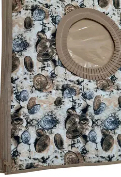 کاور روی لباسشویی طرح ترک 8 کیلو