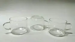 فنجان کریستالی دسته دار