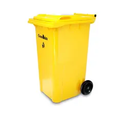 سطل زباله 100 لیتری چرخ دار