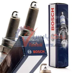 شمع پایه بلند بنز بوش | شمع دابل پلاتینیوم بوش آلمان با هسته پلاتین | یدک پارس