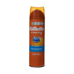 ژل اصلاح ژیلت فیوژن gillette fusion 5 x action 200 ml