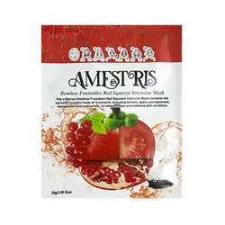 ماسک صورت آمستریس مدل میوه های قرمز وزن 25 گرم