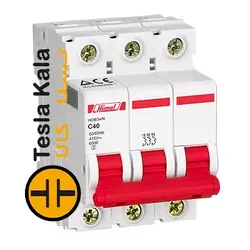 کلید مینیاتوری -سه پل-2آمپر-6 کیلو آمپر HIMEL سری HDB3WN3C2