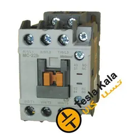 کنتاکتور 9 آمپر، 4 کیلووات، بوبین VAC 220، برند LS مدل MC-9b