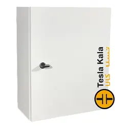 تابلو برق  دیواری فلزی روکار طرح ریتال ضخامت ورق 1 و ابعاد WHD 60*80*22