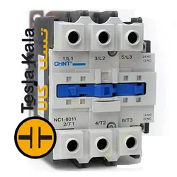 کنتاکتور 80 آمپر، 37 کیلووات، برند CHINT بوبین VAC 220  مدل NC1-8011