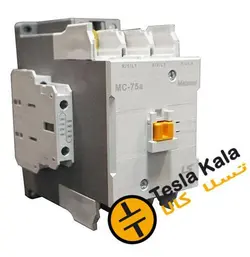 کنتاکتور 75 آمپر، 37 کیلووات، بوبین VAC 220 ، برند LS مدل MC-75a