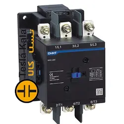 کنتاکتور 160 آمپر، 75کیلووات، برند CHINT بوبین VAC 220  مدل 160-NXC