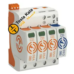 سرج ارستر ترکیبی OBO سری 3POLE+NPE ،V50 (سه فاز و نول) کد کالا 5093526