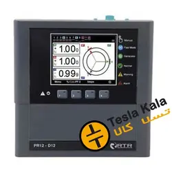رگولاتور بانک خازنی 12 پله، اسپانیایی RTR مدل PR12D فوق حرفه ای