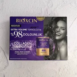 شامپو بیوکسین حجم دهنده و ضدریزش کلاژن بیوتین