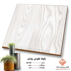 سرامیک بلوط طوسی روشن 50*50 پردیس آباده - شهر سرام