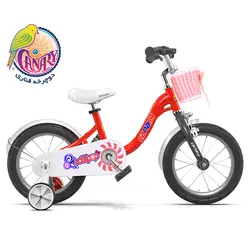 دوچرخه کودک قناری مدل LOLLIPOP سایز 16