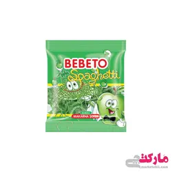 پاستیل شکری رشته ای با طعم سیب ببتو