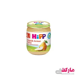 پوره ارگانیک هیپ طعم گلابی 125 گرم