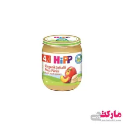 پوره ارگانیک هیپ طعم هلو و موز 125 گرم