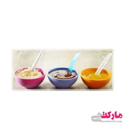 پوره ارگانیک هیپ طعم هلو و موز 125 گرم