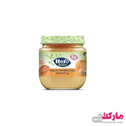 پوره میوه هروبیبی کودک طعم پرتقال ، نارنگی و گلابی وزن 125 گرم