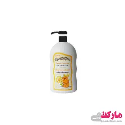 شامپو سر و بدن کودک ناتورافی با عصاره موز و آلوئه ورا ۱ لیتری Naturaphy