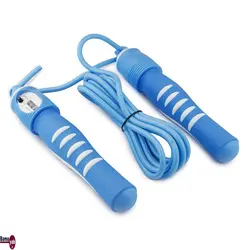 طناب ورزشی بدنسازی جامپ روپ شماره انداز LG-1003|آبی/سفید