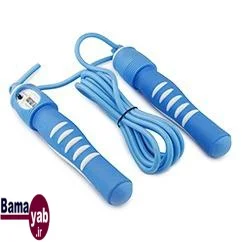 طناب ورزشی بدنسازی جامپ روپ شماره انداز LG-1003|آبی/سفید