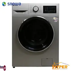 ماشین لباسشویی اسنوا SWM-82307 نقره ای ۸ کیلویی