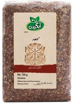 کنجد ارگانیک و طبیعی آبگینه 700 گرمی