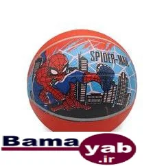 توپ بسکتبال طرح دار بتا|نارنجی/آبی