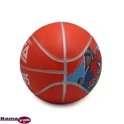 توپ بسکتبال طرح دار بتا|نارنجی/آبی