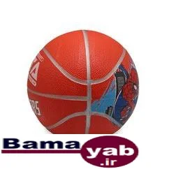 توپ بسکتبال طرح دار بتا|نارنجی/آبی
