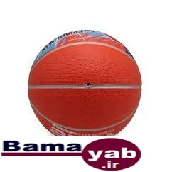 توپ بسکتبال طرح دار بتا|نارنجی/آبی