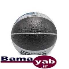 توپ بسکتبال طرح دار بتا|مشکی/طوسی