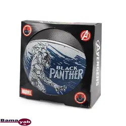 توپ بسکتبال طرح دار بتا|مشکی/طوسی