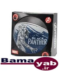 توپ بسکتبال طرح دار بتا|مشکی/طوسی