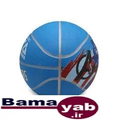 توپ بسکتبال طرح دار بتا|آبی