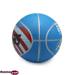 توپ بسکتبال طرح دار بتا|آبی