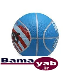 توپ بسکتبال طرح دار بتا|آبی