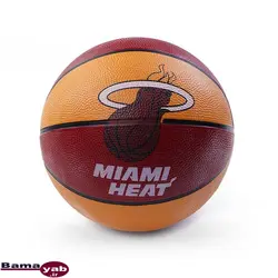 توپ بسکتبال طرح اسپالدینگ|زرشکی/زرد