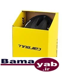 کلاه ایمنی دوچرخه سواری کربول CB -06|مشکی/قرمز