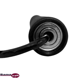 طناب ورزشی بدنسازی گلدن استار 7-730|مشکی/قرمز