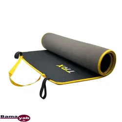 زیرانداز ورزشی بدنسازی طرح تی آر ایکس 9 میلیمتری|مشکی/ زرد