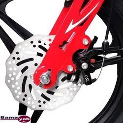 دوچرخه بچه گانه پرادو M810 سایز 16|مشکی/قرمز