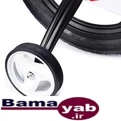 دوچرخه بچه گانه پرادو M810 سایز 16|مشکی/قرمز