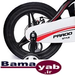 دوچرخه بچه گانه پرادو M810 سایز 16|مشکی/قرمز